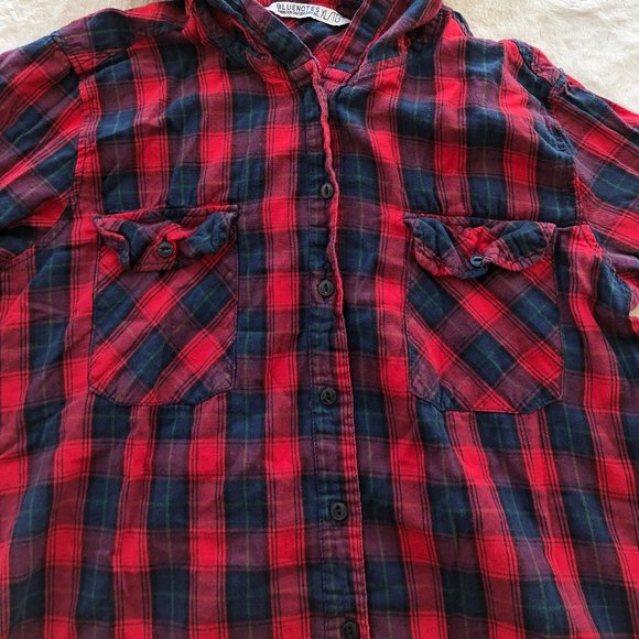 π3 for $15π Comfy Hooded Flannel - Picture 8 of 12